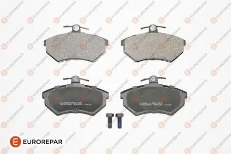 Колодки гальмівні дискові (комплект 4 шт) Eurorepar 1617259680