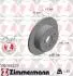 Диск тормозной Coat Z ZIMMERMANN 590284220 (фото 1)