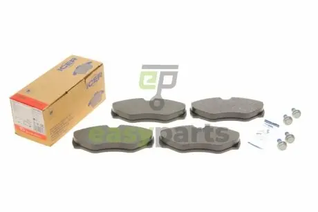 Колодки гальмівні (передні) Renault Trafic II/Opel Vivaro A/Nissan Primastar 01- ICER LM1315-701