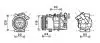 Компресор RENAULT MEGANE 2.0i/SCENIC 1.9DCi (AVA) AVA COOLING RTAK492 (фото 1)