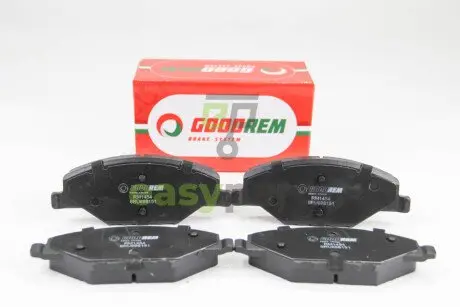 Гальмівні колодки пер. Skoda Fabia II-III 11- /VW Polo 10- (TRW) GOODREM RM1454