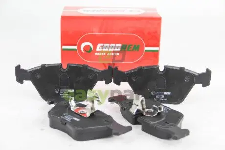 Гальмівні колодки пер. BMW 5 (E39) 95-03 (ATE) GOODREM RM1460