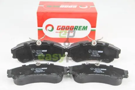 Гальмівні колодки пер. T4 90-03 (TRW) R14 GOODREM RM1496