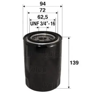 Фильтр масляный Valeo 586015