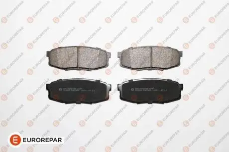 TOYOTA гальмівні колодки задн.Land Cruiser 4.7/4.5d 08- Eurorepar 1639380980