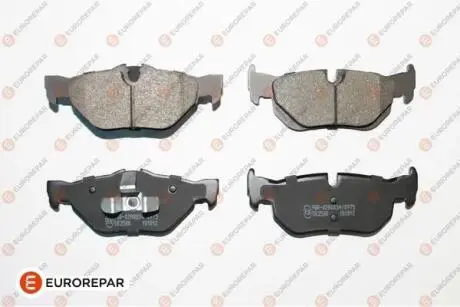 BMW гальмівні колодки задн.3 E90 04-,X1/3 09- Eurorepar 1675995080