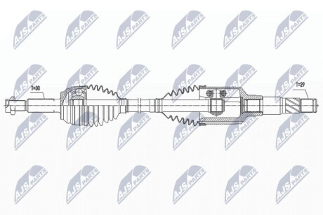 DRIVESHAFT NTY NPW-CH-112