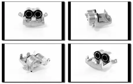 Гальмівний супорт перед. правий Nissan Qashqai Renault Koleos I 1.6D-3.7 08.03- GH-Parts GH-432278H