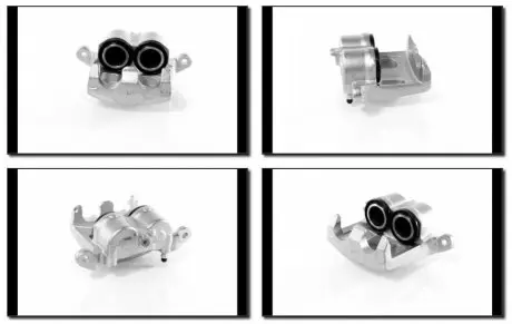Гальмівний супорт перед. лівий Nissan Qashqai Renault Koleos I 1.6D-3.7 08.03- GH-Parts GH-432278V