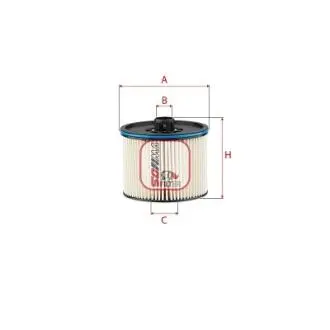 Фільтр паливний CITROEN/PEUGEOT/OPEL/TOYOTA "1,5 "18>> SOFIMA S6195NE