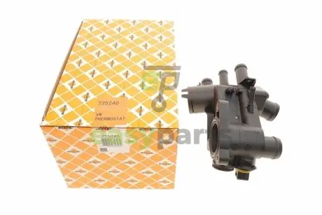 Термостат VW Caddy II/Golf IV 1.4/1.9TDI/D/SDI 95-06 (+ датчик) NRF 725240