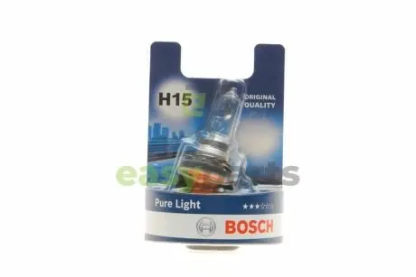 Автолампа H15 12V 55/15W PGJ23T-1 Pure Light BOSCH 1987301099
