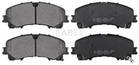 Тормозные колодки дисковые A.B.S. 35062