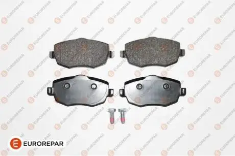 FIAT Тормозные колодки передн. LANCIA YPSILON 1.2-1.4 03 Eurorepar 1617252780
