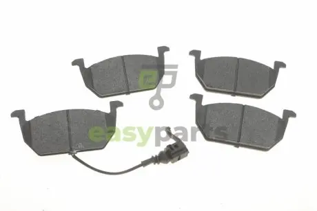 Колодки гальмівні (передні) Audi A3/Seat Leon/Skoda Octavia IV/V/VW Golf VII 12- (+датчик) Solgy 209213