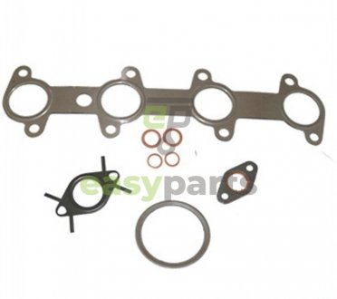 FIAT комплект прокладок турбокомпресора CROMA, GRANDE PUNTO 1.9 D 05-, SUZUKI SX4 06- JP GROUP 1217751410