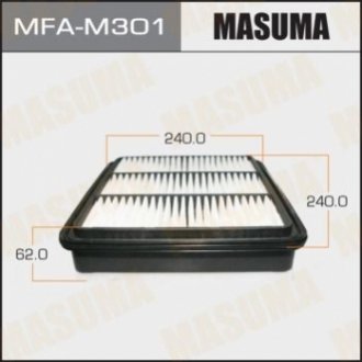Фільтр повітряний MITSUBISHI /L200/ V2500 05- MASUMA MFAM301 (фото 1)