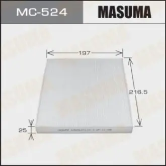 Фільтр салону AC-401E MASUMA MC524