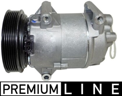 Компресор кондиціонера Renault Megane/Scenic 1.4-2.0/1.5dCi 98-/Nissan Qashqai 1.5dCi 06-13 MAHLE / KNECHT ACP 34 000P