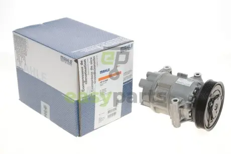 Компресор кондиціонера Renault Megane/Scenic 1.4-2.0/1.5dCi 98-/Nissan Qashqai 1.5dCi 06-13 MAHLE / KNECHT ACP 34 000P (фото 1)