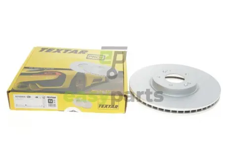 Диск гальмівний (передній) Hyundai Santa Fe 06-/Kia Sorento 09- (321x28) PRO+ TEXTAR 92166005