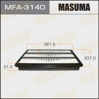 Фільтр повітряний A-3017 MASUMA MFA3140