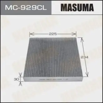 Фільтр салону AC-806E вугільний MASUMA MC929CL