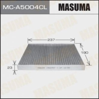 Фільтр салону вугільний FORD/ FIESTA/ V1400V1600 08- MASUMA MCA5004CL (фото 1)