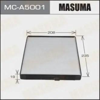 Фільтр салону CHEVROLET/ AVEO/ V1200V1400 04- MASUMA MCA5001