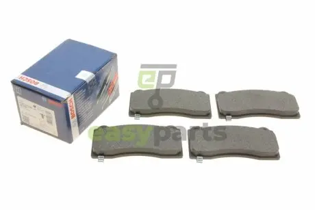 Колодки гальмівні (передні) Tesla Model 3 18- (з датчиком) BOSCH 0986460084