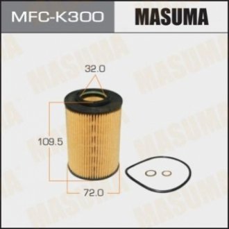Фільтр масляний OE9304 MASUMA MFCK300 (фото 1)