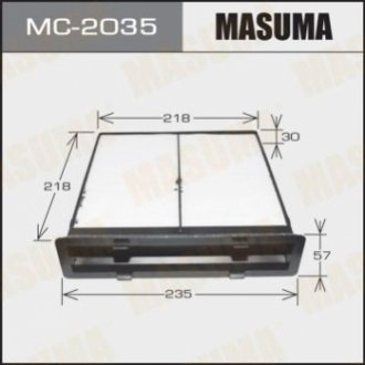 Фільтр салону AC-903E MASUMA MC2035 (фото 1)