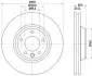 Диск гальмівний PRO High Carbon перед. прав. Audi Q7 3.0TDI/Porsce Cayenne/VW Touareg 3.0TDI-6.0TDI 09.02- HELLA 8DD 355 128-071 (фото 1)