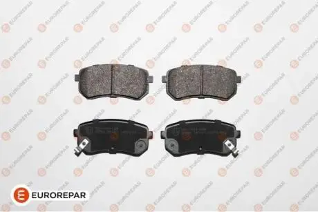 HYUNDAI гальмівні колодки задн.i10 08-,Kia Picanto 04- Eurorepar 1617269880