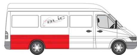 Крило заднє BLIC 6504013546596P