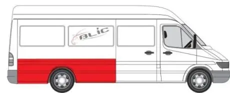 Крило заднє BLIC 6504013546596P