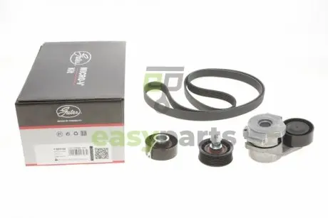 Комплект ременя генератора Citroen Jumper/Peugeot Boxer 2.2 HDi 11- (6PK1640) Gates K166PK1640