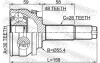 ШРУС ВНЕШНИЙ 30X55.4X26, CHERY(выр-во) FEBEST 1510-004A48 (фото 2)