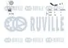 К-кт. ремінь + ролик Audi A3,Skoda Fabia II,Octavia II,SuperB II,Caddy III,CC,Golf VI,Passat 1.6/2.0TD 05- RUVILLE 570064 (фото 2)