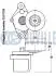 HYUNDAI Ролик приводного ремня Accent,i20,30,40,Matrix,Kia Ceed,Carens,Rio,Soul 1.1/1.7CRDi 05- RUVILLE 542440 (фото 2)