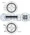 HYUNDAI Ременный шкив Elantra,Grandeur,i30,Santa Fe,Tucson,Kia Carens,Sportage 2.0/2.2CRDi 01- RUVILLE 520209 (фото 2)