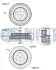 Фото 2 - ford шків колінвалу transit 2.2tdci 06-, citroen jumper RUVILLE 520368 FORD Шків колінвалу Transit 2.2TDCi 06-, CITROEN Jumper RUVILLE 520368 (фото 2)