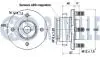 NISSAN К-кт подшипника передн.колеса Tiida RUVILLE 221658 (фото 2)