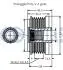 OPEL Шкив генератора Astra J 1.7CDTI 09- RUVILLE 542509 (фото 2)