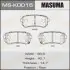 Колодка гальмівна задня MASUMA MSK0016 (фото 1)