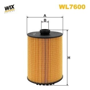 Фільтр масляний VW Passat/Touareg 3.6 V6 FSI 10-18 WIX FILTERS WL7600