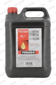 Гальмiвна рiдина DOT-5.1 5L FERODO FBZ500