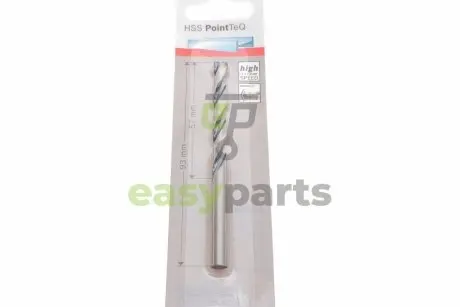 Свердло HSS PointTeQ O6 мм BOSCH 2608577167