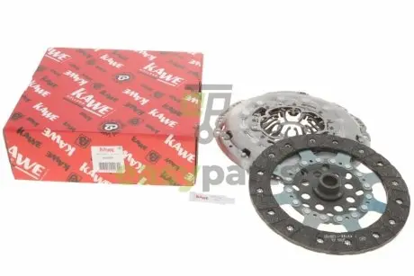 Комплект зчеплення Hyundai Santa Fe I/II 2.7 04-12, 125/129/139kw (d=220mm) KAWE 962699