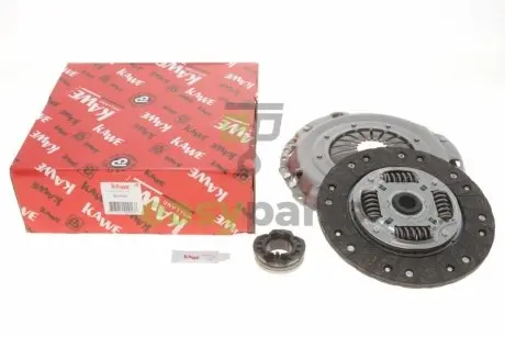 Комплект зчеплення VW T4 1.8/2.0 97-03 (d=228mm) (+вижимний) (замінено на 957491) KAWE 957522 (фото 1)
